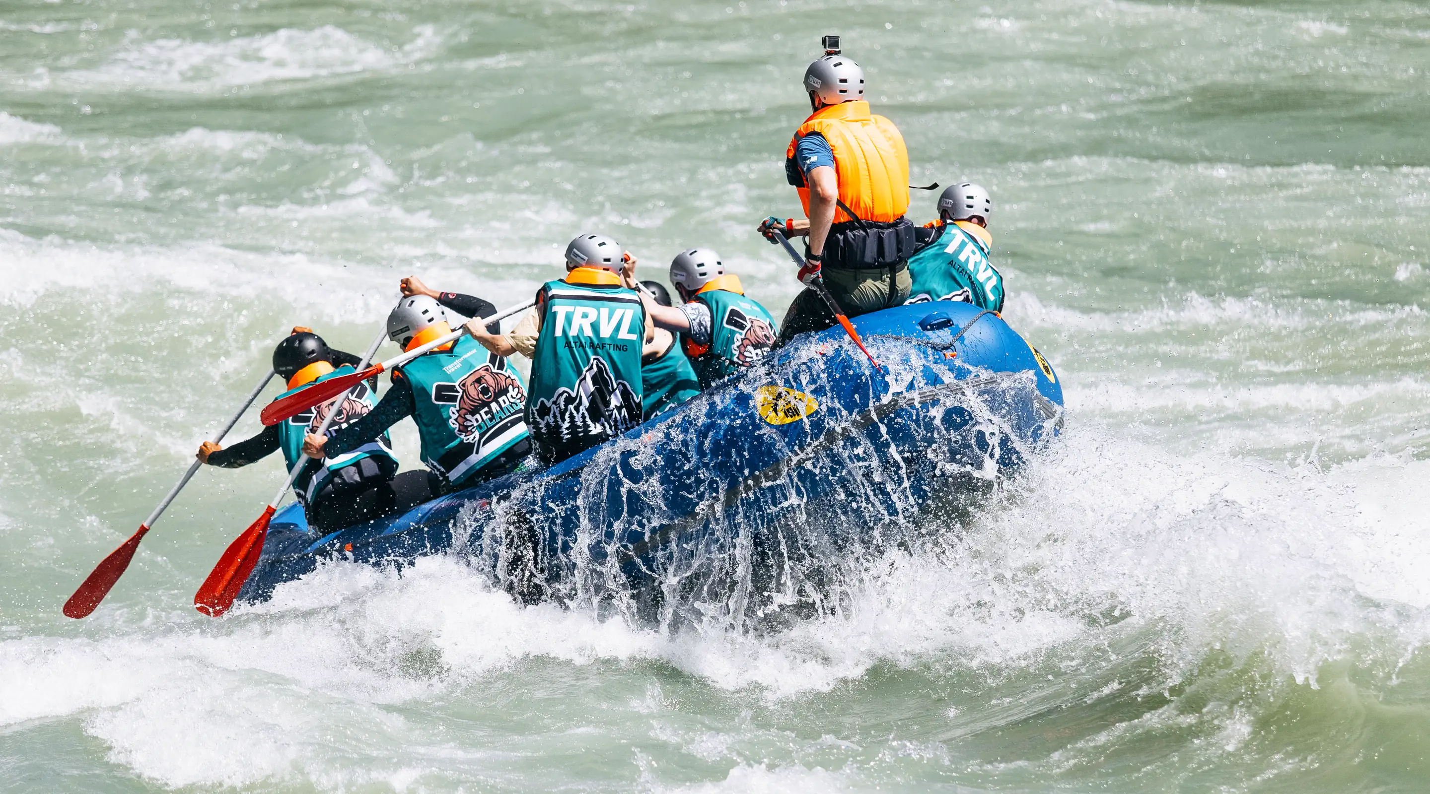 VIP-rafting in Altai