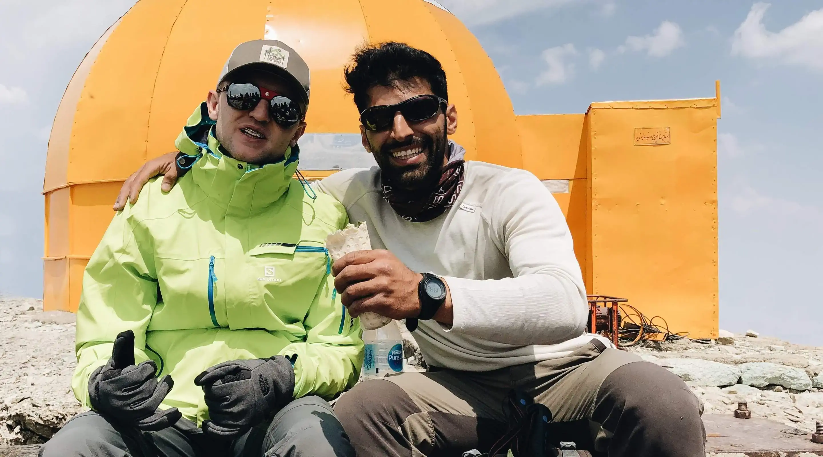 Climbing Damavand