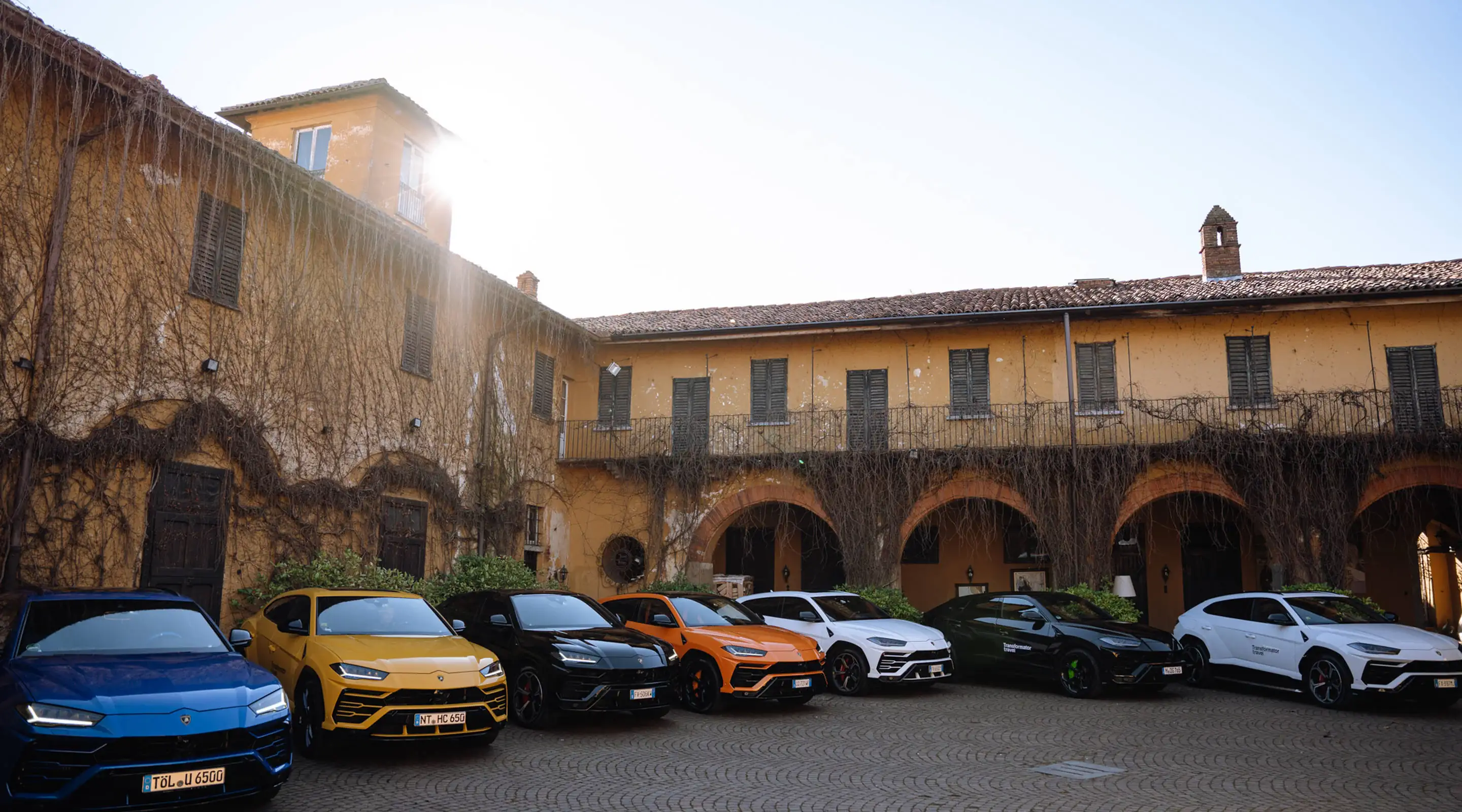 Supercar road trip in Italy