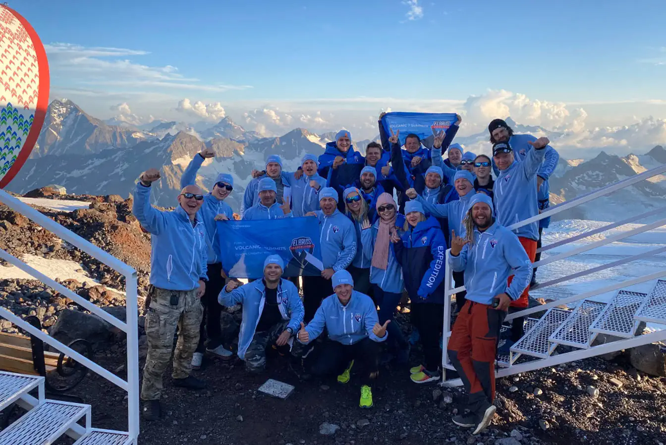 Volcanic seven summits