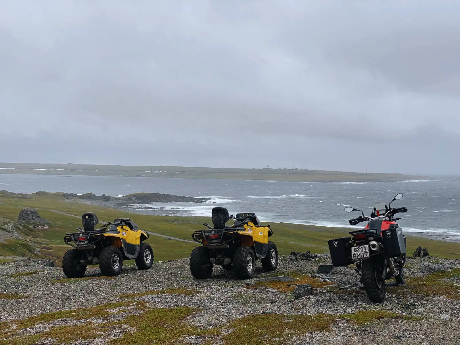 Arctic on quad bikes. photo 32